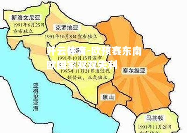 欧预赛东南欧国家双双失利